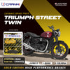 Ceramic Brake Pads For Triumph Street Twin - Rear - CRM043/2 - 1 Set