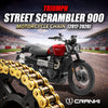 Chain For Triumph Street Scrambler 900 (2017-2020) - 520 Pitch x 106 Links Gold (ZVMX)