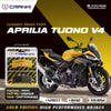 Ceramic Brake Pads For  Aprilia Tuono V4 (2021 Onwards) - Front - CRM1309 - 2 Sets | Smooth Braking | Heat Resistant | Long Life | Disc Friendly