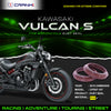 Fork Dust Seals Pair For Kawasaki Vulcan S (2015 Onwards) - CPD57-107