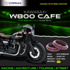 Fork Dust Seals Pair For Kawasaki W800 Cafe (2019 Onwards) - CPD57-107