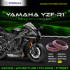 Fork Dust Seals Pair For Yamaha YZF-R1 (2009-2014) - CPD57-102