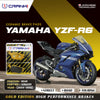 Ceramic Brake Pads For Yamaha YZF-R6 (2004-2018) - Rear - CRM361