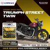 Ceramic Brake Pads For Triumph Street Twin - Front - CRM651/2 - 1 Set