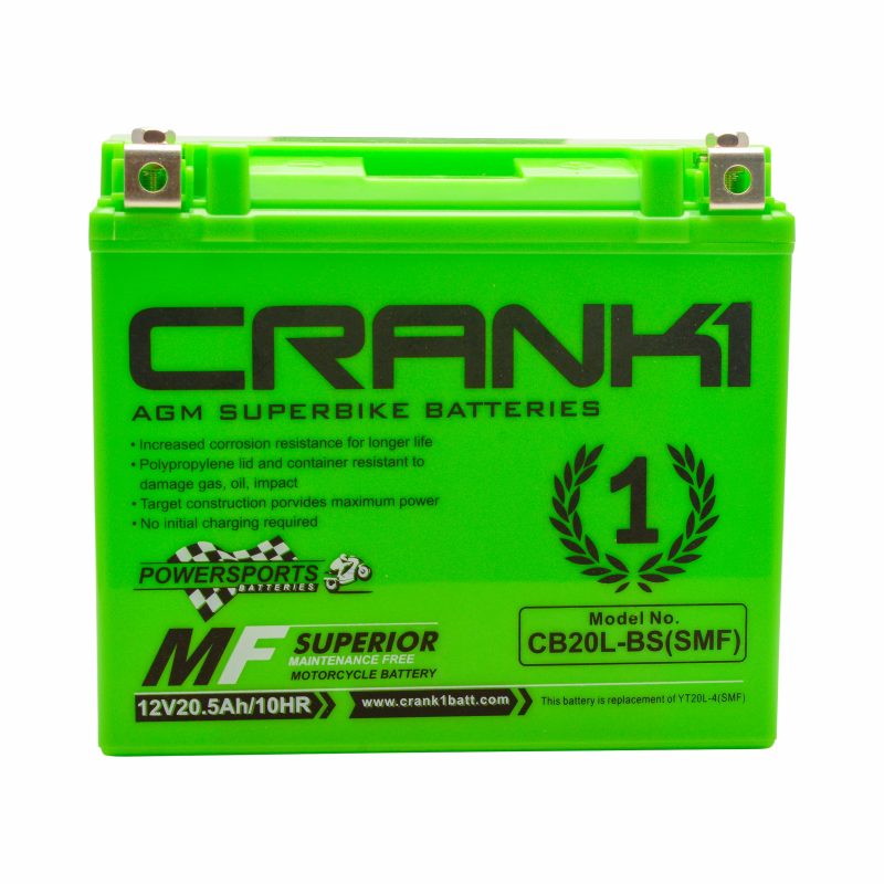 Battery For HARLEY DAVIDSON SOFTAIL CLASSIC	2013-2025HARLEY DAVIDSON SOFTAIL CLASSIC	2013-2025 -CB20L-BS-CRANK1 FACTORY ACTIVATED
