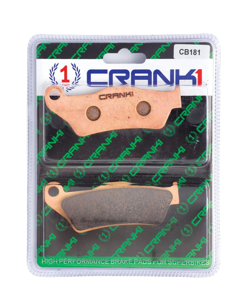 sintered  brake pads   Front Triumph Tiger 800cc 	2018-2020 - CB181 ( 2 SETS REQUIRED ) -CRANK1