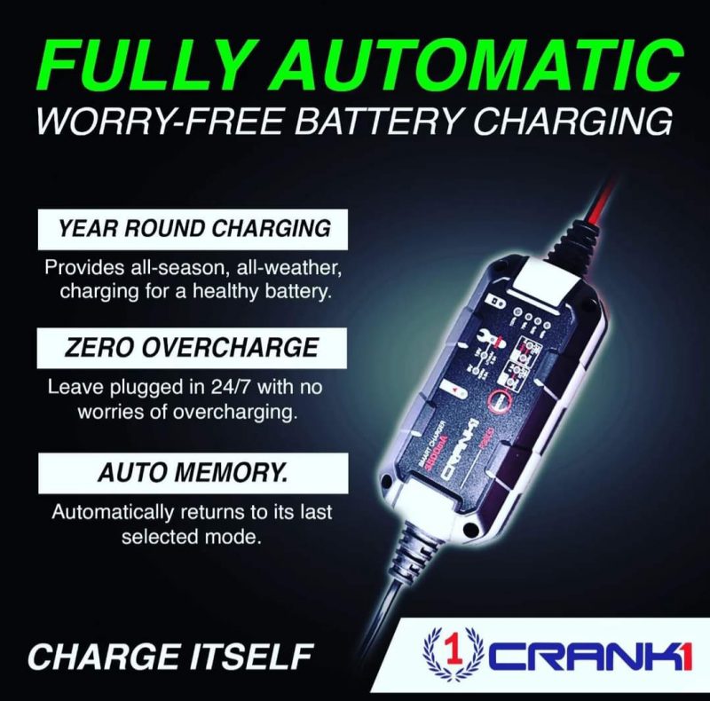 Charger For Car Battery - F3500-CRANK1