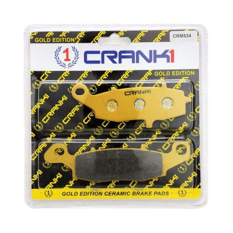 CERAMIC BRAKE PAD FRONT FOR LEFT AND RIGHT KAWASAKI NINJA 650-2006 TO 2016 - CRM534 +CRM253