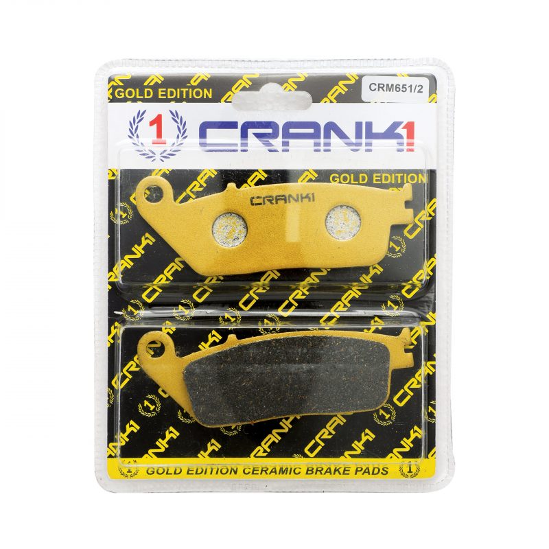 CCERAMIC BRAKE PAD FRONT FOR KAWASAKI VERSYS 300-CRM651/2-CRANK1