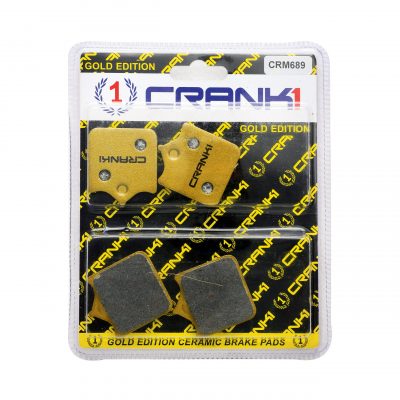 CERAMIC BRAKE PAD FRONT	FOR BENELLI TNT 600i -CRM689(2 Sets FRONT)-CRANK1