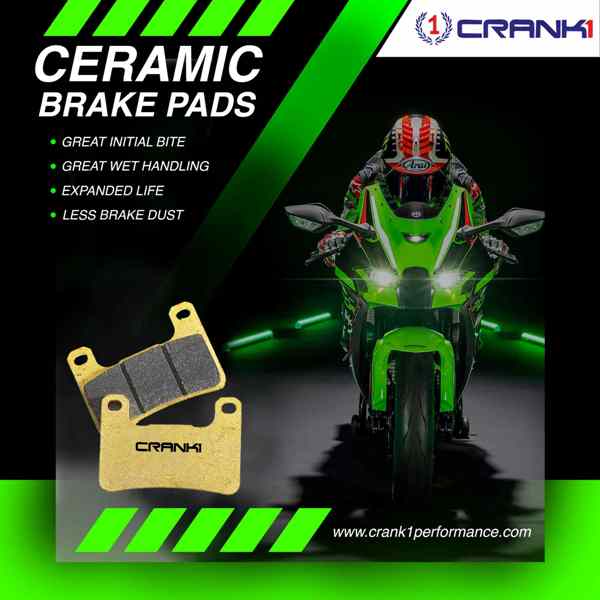 Crank1 Ceramic Brake Pads - Crank1