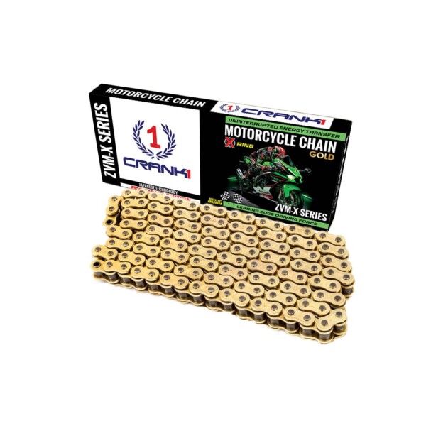 Chain For Suzuki Bandit (2007-2015) - 530 Pitch x 118 Links Gold (ZVMX)