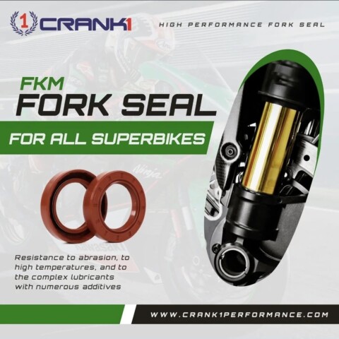 Fork Oil Seals Pair For BMW F850 GSA (2021-2023) - CPF55-120